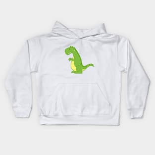 Green Dinosaur Kids Hoodie